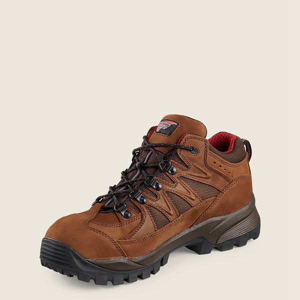 Botas Red Wing Hiking Hombre Marrom - Truhiker - 3-Inch Waterproof Safety Toe - 860-KJWAHM